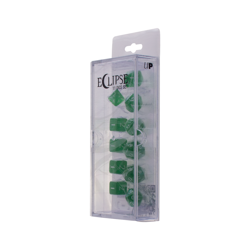 Ultra PRO: 11-Dice Set - Eclipse (Forest Green)