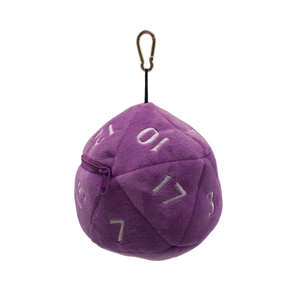 Ultra PRO: Dice Bag - Plush D20 (Purple)
