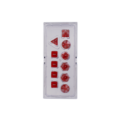 Ultra PRO: 11-Dice Set - Eclipse (Apple Red)