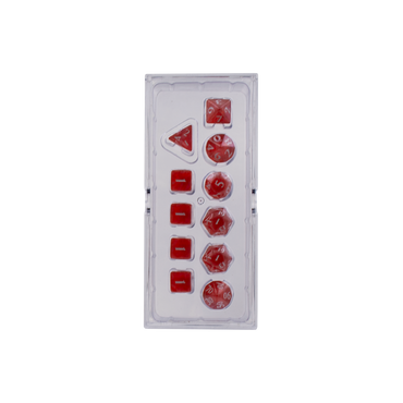 Ultra PRO: 11-Dice Set - Eclipse (Apple Red)