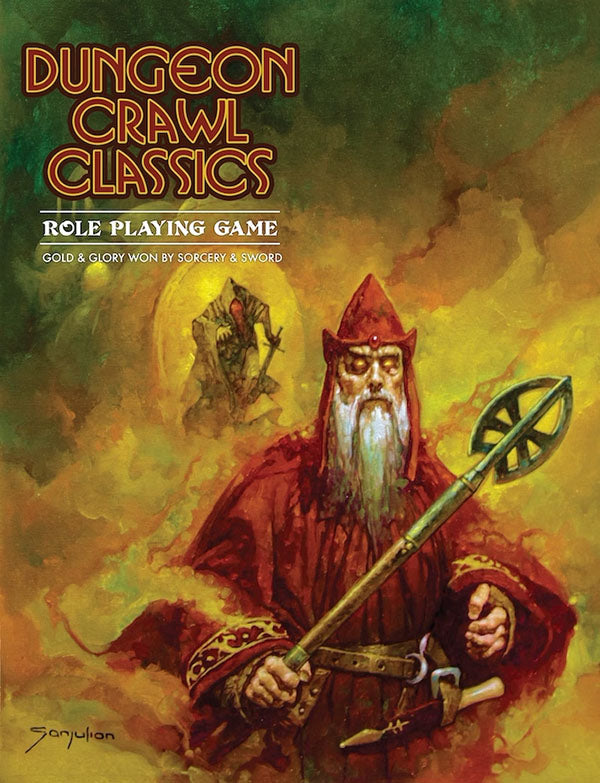 Dungeon Crawl Classics Role Playing Game – ‘Vance Magician Cover’