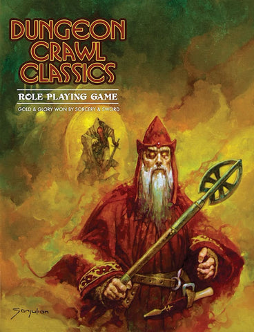Dungeon Crawl Classics Role Playing Game – ‘Vance Magician Cover’