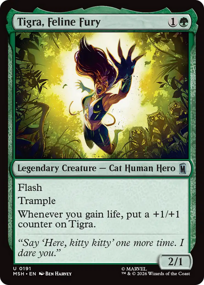Tigra, Feline Fury [Marvel Super Heroes]
