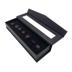 Ultra PRO: Heavy Metal Dice - 7-Dice Set (Dungeons & Dragons)