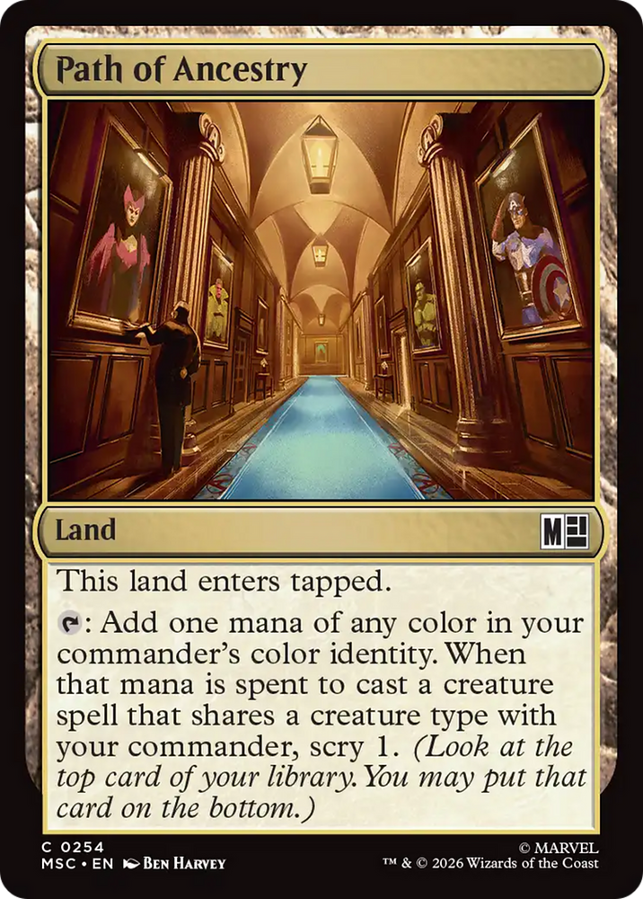 Path of Ancestry [Marvel Super Heroes Commander]