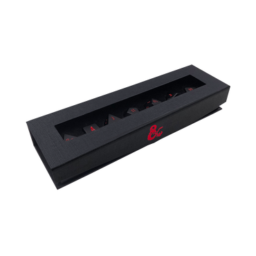 Ultra PRO: Heavy Metal Dice - 7-Dice Set (Dungeons & Dragons)
