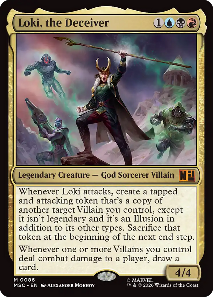 Loki, the Deceiver (Surge Foil) [Marvel Super Heroes Commander]