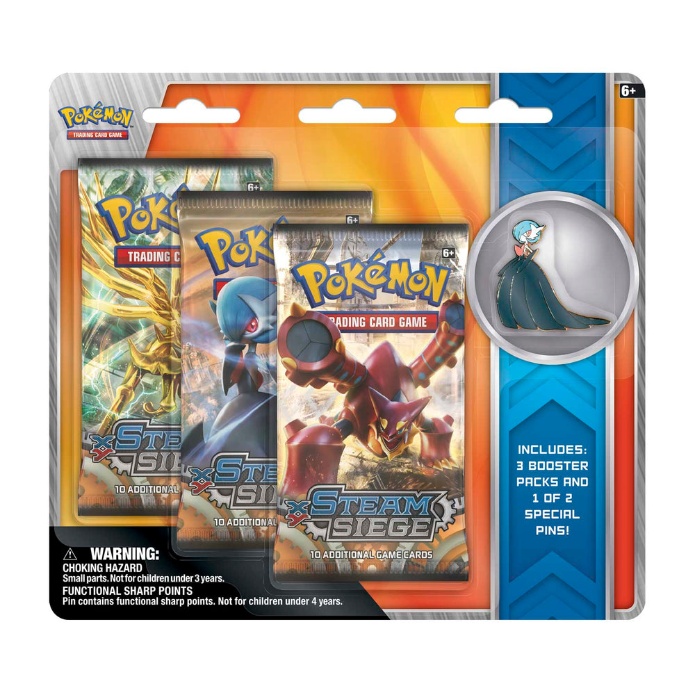 XY: Steam Siege - Collector's Pin 3-Pack Blister (Shiny Mega Gardevoir
