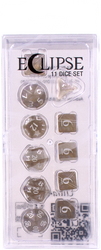 Ultra PRO: 11-Dice Set - Eclipse (Smoke Grey)
