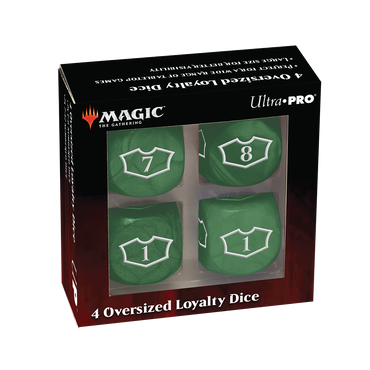 Ultra PRO: Loyalty Dice Set - 22MM Deluxe with 7-12 (Forest)