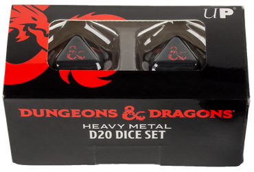 Ultra PRO: Heavy Metal Dice - D20 (Dungeons & Dragons)