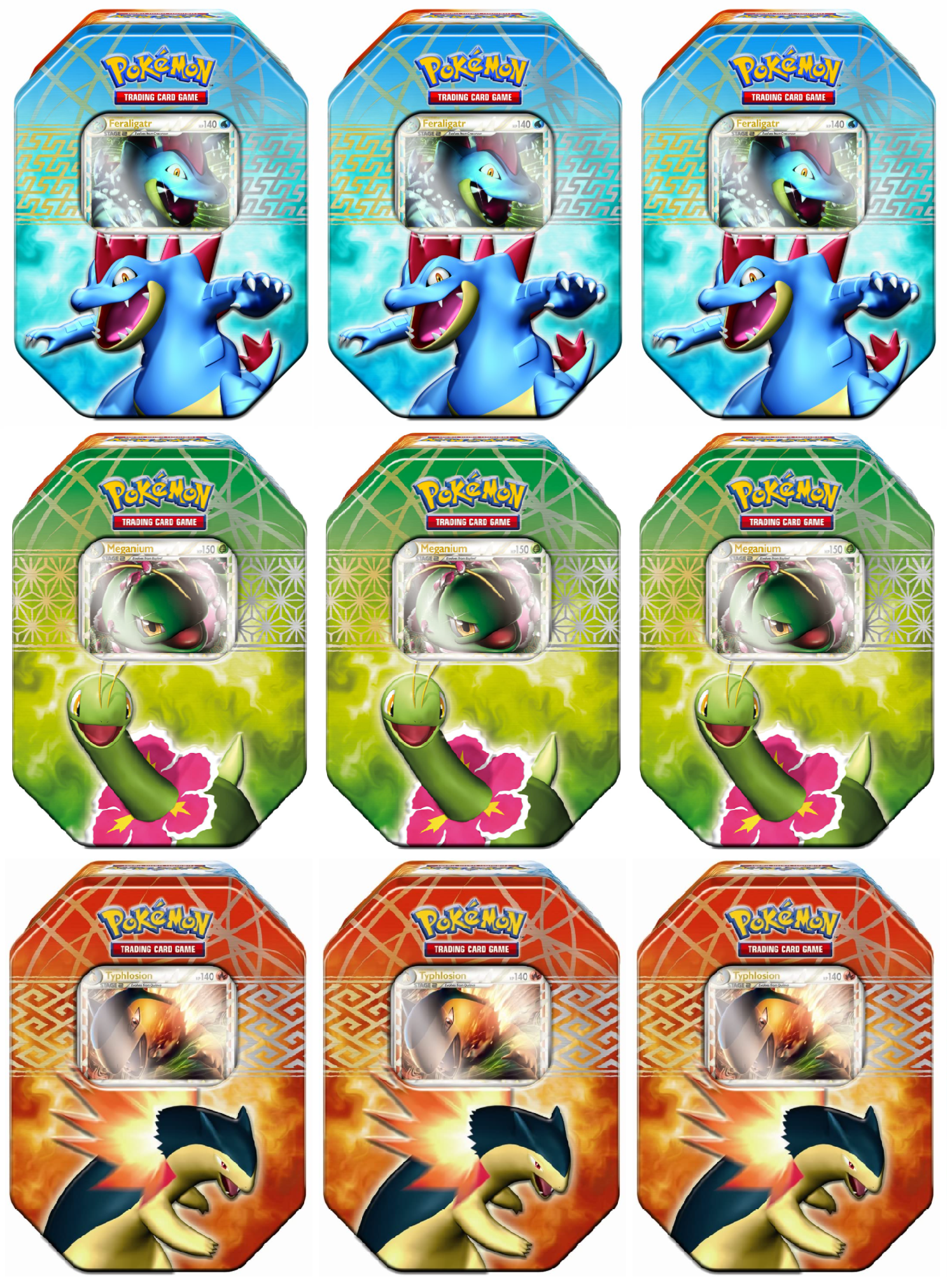 HeartGold & SoulSilver - Collector's Tin Display HeartGold & SoulSilver - Collector's Tin Display