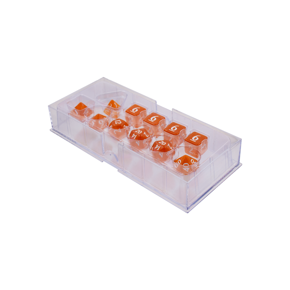 Ultra PRO: 11-Dice Set - Eclipse (Pumpkin Orange)