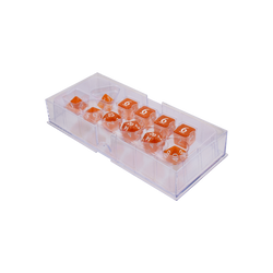 Ultra PRO: 11-Dice Set - Eclipse (Pumpkin Orange)