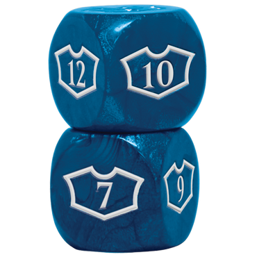 Ultra PRO: Loyalty Dice Set - 22MM Deluxe with 7-12 (Island)