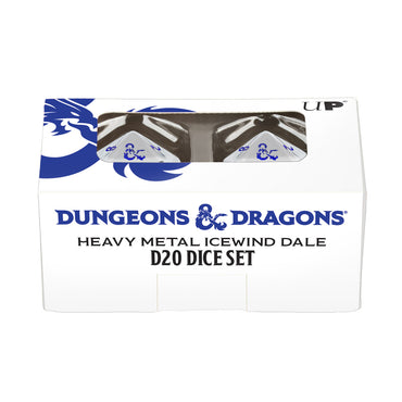 Ultra PRO: Heavy Metal Dice - Icewind Dale (D20 Set)