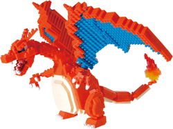 Pokemon Charizard Deluxe Nanoblock, Pokémon Series Building Kit, Ages 15+, 770 pieces