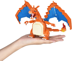 Pokemon Charizard Deluxe Nanoblock, Pokémon Series Building Kit, Ages 15+, 770 pieces