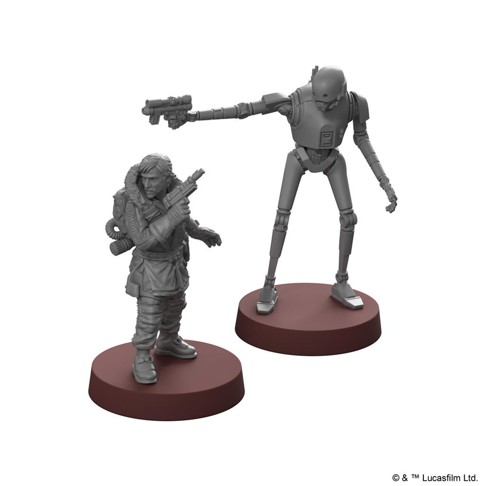 Star Wars: Legion - Cassian Andor and K-2SO Commander Expansion