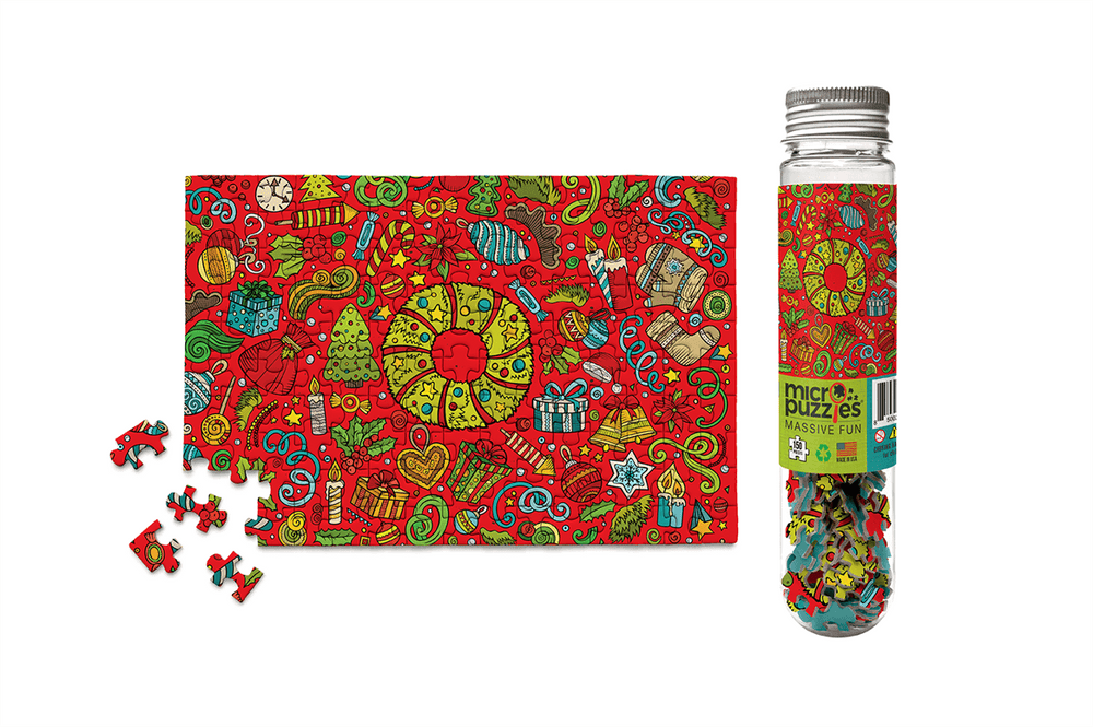 Holidays - Deck The Halls MicroPuzzle  Mini Jigsaw Puzzle