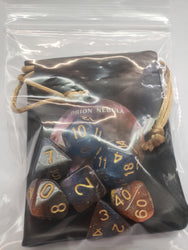 Dice:  Galaxy 7pc polyhedral set