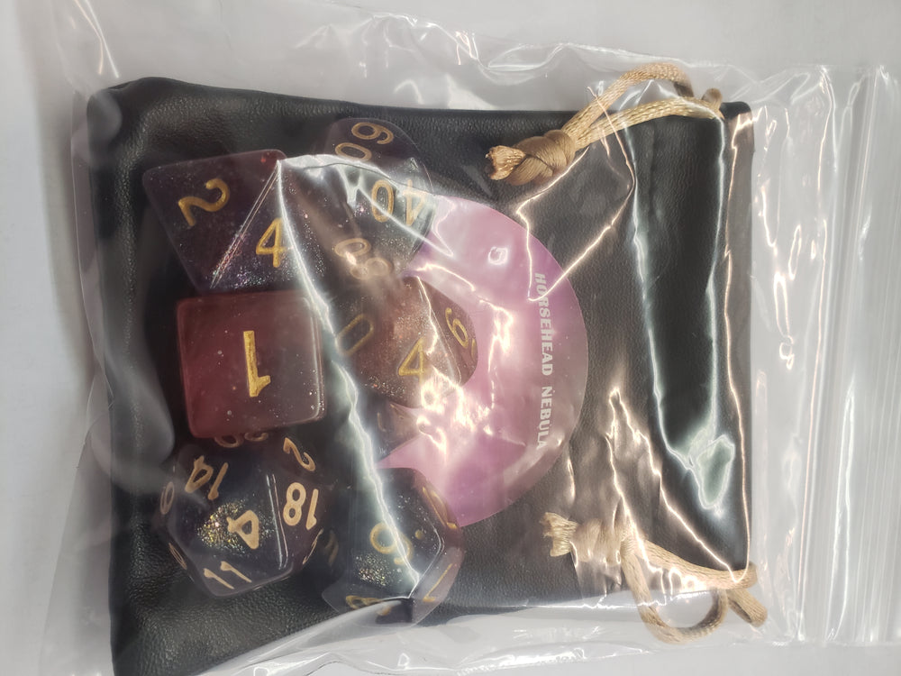 Dice:  Galaxy 7pc polyhedral set