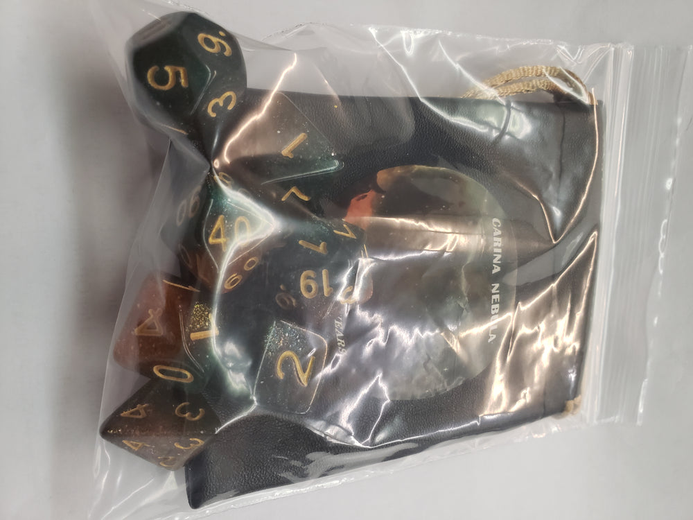 Dice:  Galaxy 7pc polyhedral set