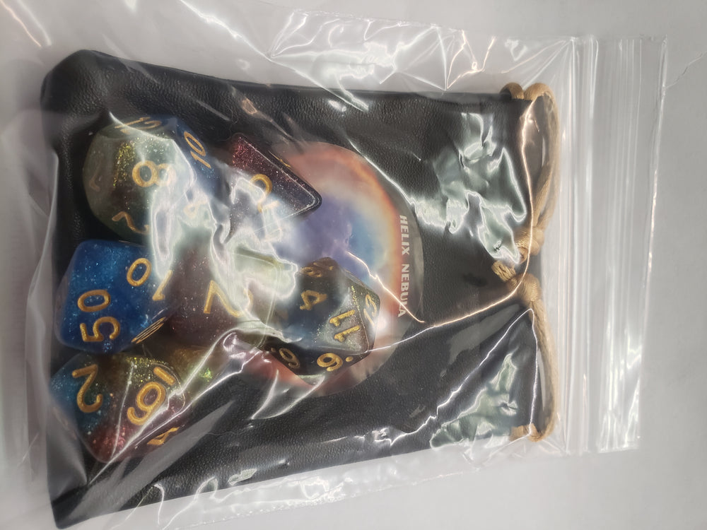 Dice:  Galaxy 7pc polyhedral set