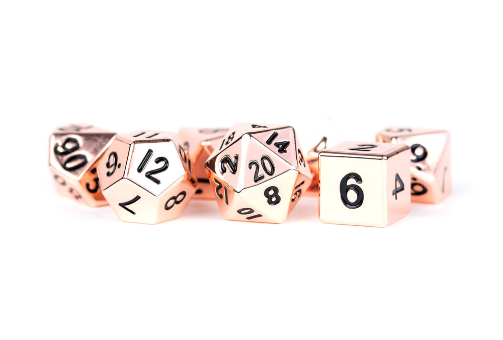 16mm Metal Dice Set Assortment - Copper (003)