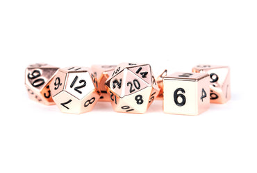 16mm Metal Dice Set Assortment - Copper (003)
