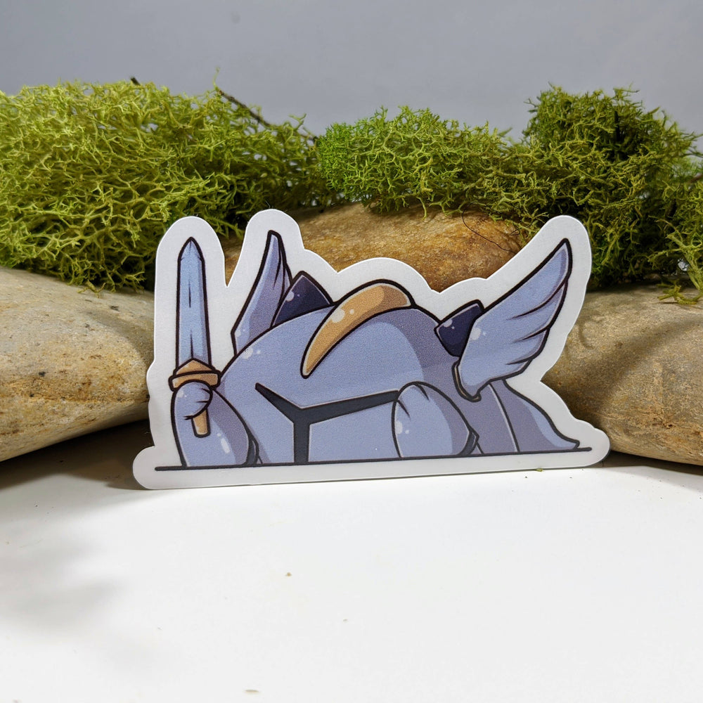Paladin Tabletop Gaming Class Cat Sticker - 2.5"