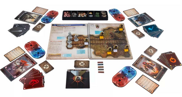 Gloomhave Jaws Of The Lion at Sydequest Games.  Picture of contents.
