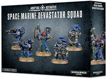 Warhammer 40K: Adeptus Astartes: Space Marines: Devastator Squad (48-15)
