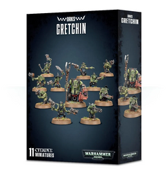Warhammer 40K Orks: Runtherd and Gretchin (50-16)