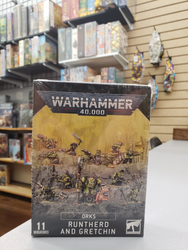 Warhammer 40K Orks: Runtherd and Gretchin (50-16)