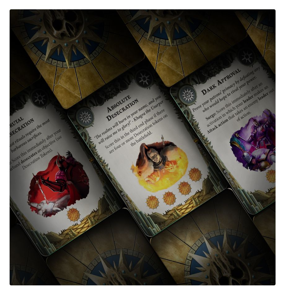 Warhammer Underworlds Direchasm Khagra's Ravagers (110-99)