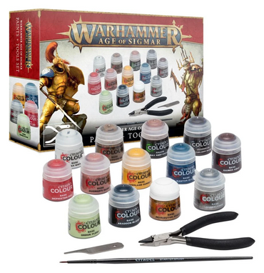 Warhammer: Age of Sigmar - Paints and Tools (80-17)