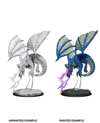 D&D Nolzur's Marvelous Miniatures Young Blue Dragon