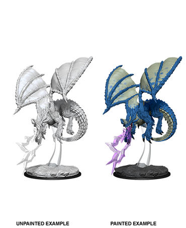D&D Nolzur's Marvelous Miniatures Young Blue Dragon