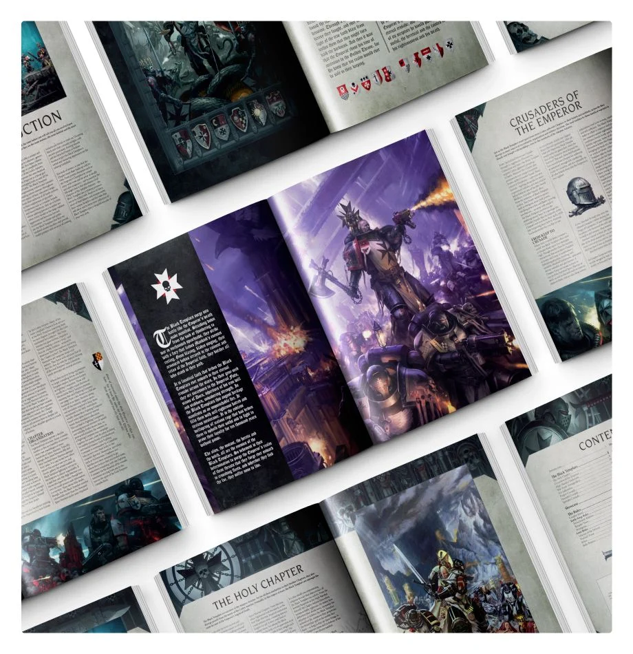 Warhammer 40K Codex Black Templars 9th (HB) (55-01)