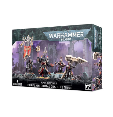 Warhammer 40K Black Templars Grimaldus & Retinue