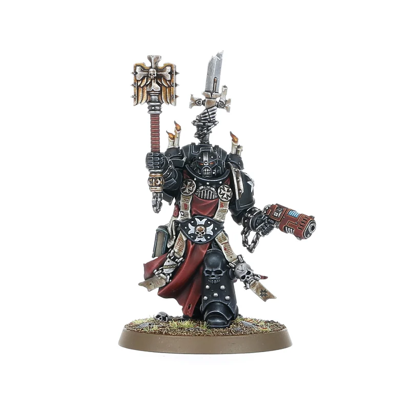Warhammer 40K Black Templars Grimaldus & Retinue