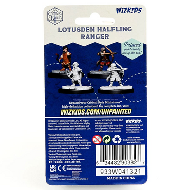 Critical Role Miniature: Lotusden Halfling Ranger Male
