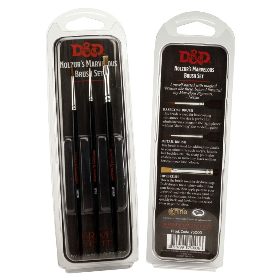 D&D Nolzur's Marvelous Paint Brush Set