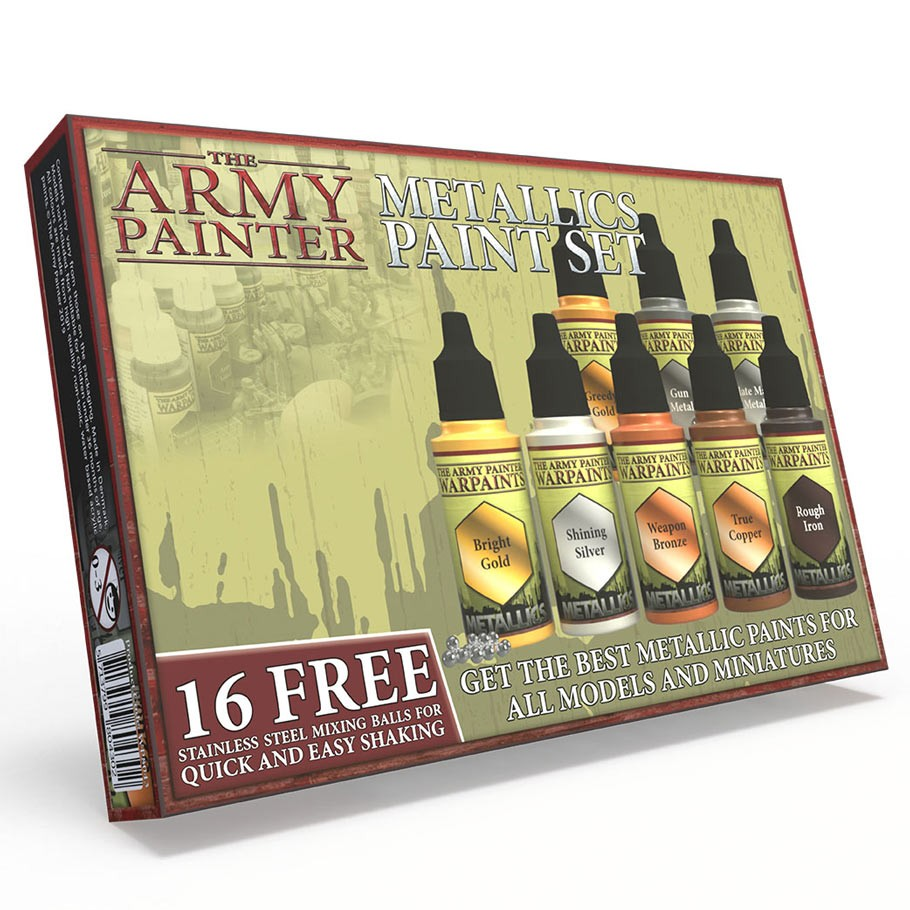 Army Painter Warpaints: Metallic Paint Set