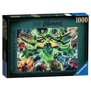 Marvel Villainous Hella 1000pc Puzzle