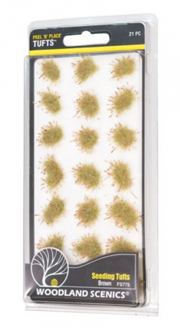 Peel ‘n’ Place Tufts: Brown Seeding Tufts