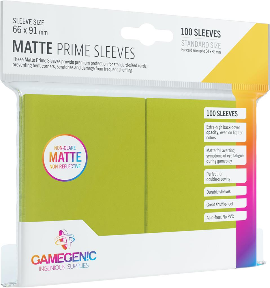 Gamegenic Matte PRIME sleeves