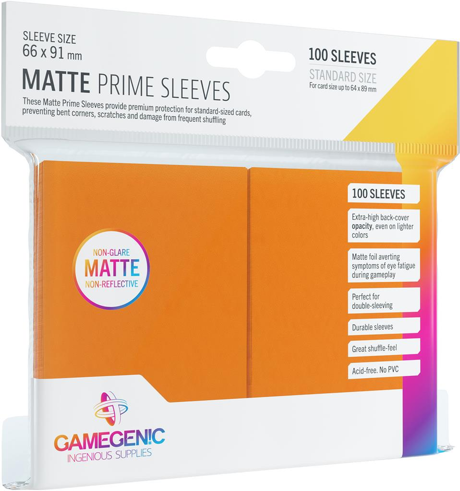 Gamegenic Matte PRIME sleeves