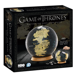4D Puzzle Game Of Thrones 9in Globe